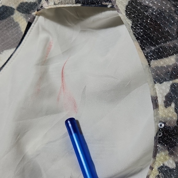 Tank top floral print Sequins Cream and grey colors Size XS BANANA REPUBLIC NWT - Picture 16 of 16